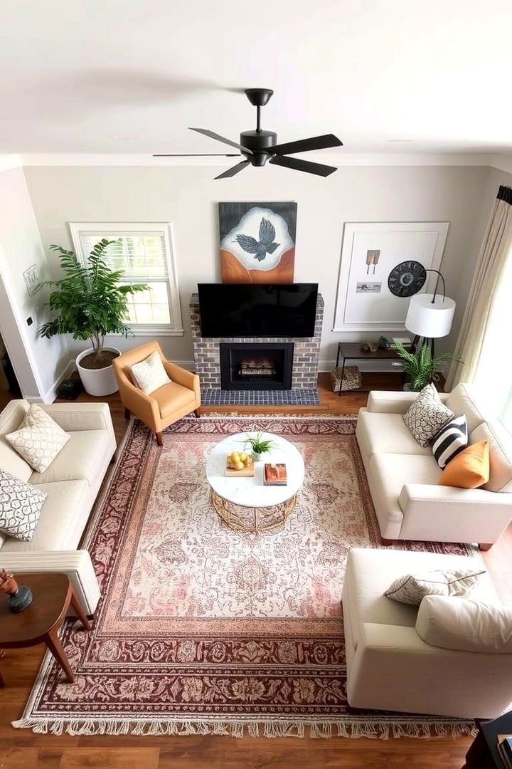 Smart Space Zoning - 22 Apartment Small Living Room Ideas
