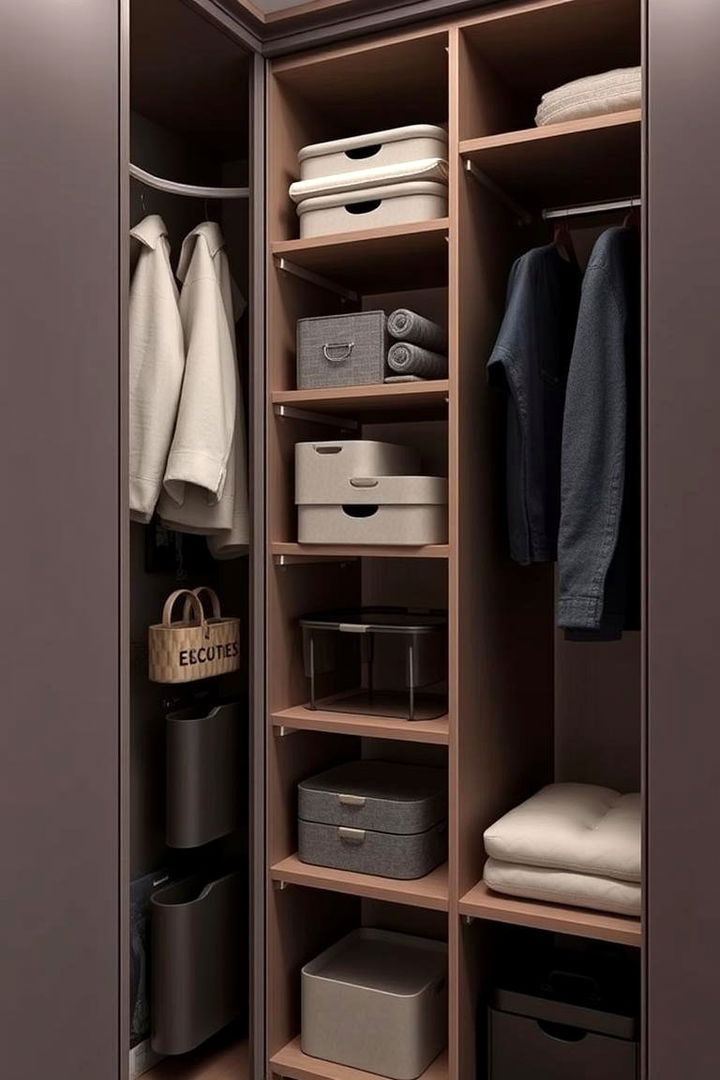 Smart Storage Designs with Accessories - 22 Built-in Wardrobes Ideas