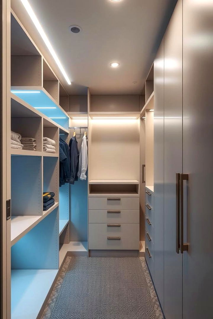 Smart Storage Entry Closet - 22 Entry Closet Ideas