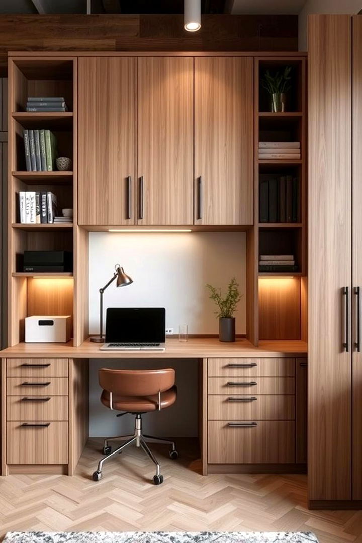 Smart Storage Solutions - 22 Loft Office Ideas