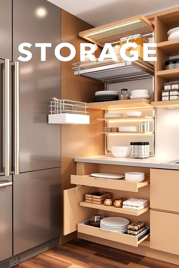 Smart Storage Solutions - 22 Modern Kitchen Ideas