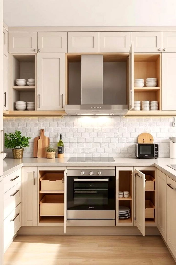 Smart Storage Solutions - 22 Dirty Kitchen Ideas