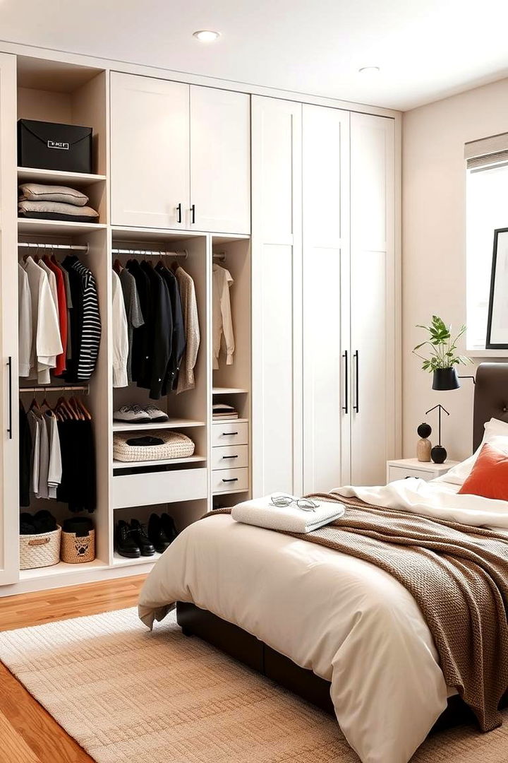 Smart Storage Solutions for Clutter Free Rooms - 22 Modern Bedroom Ideas