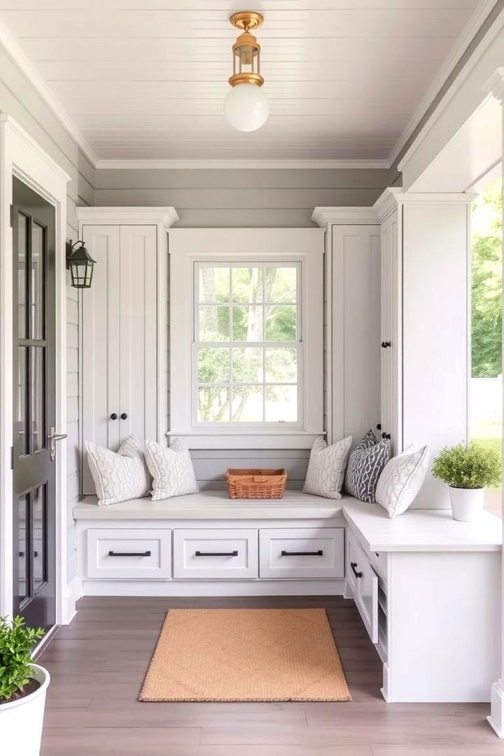 Smart Storage Solutions for Small Spaces - 22 Small Cape Cod Front Porch Ideas