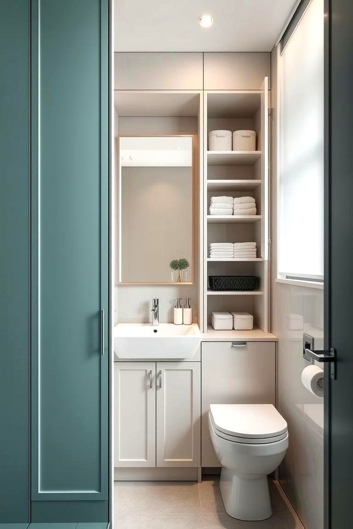 Smart Storage Solutions - 22 Aesthetic Bathroom Ideas