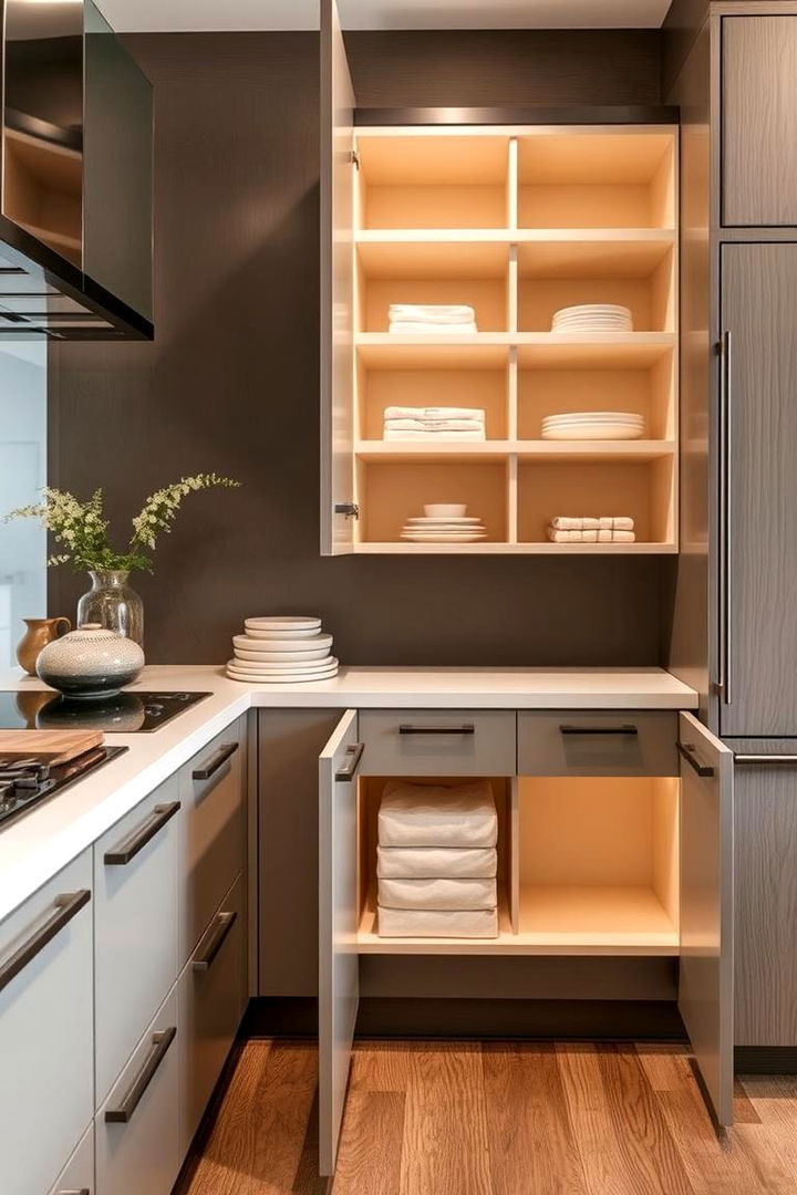Smart Storage with a Soft Touch - 22 Cashmere Kitchen Ideas