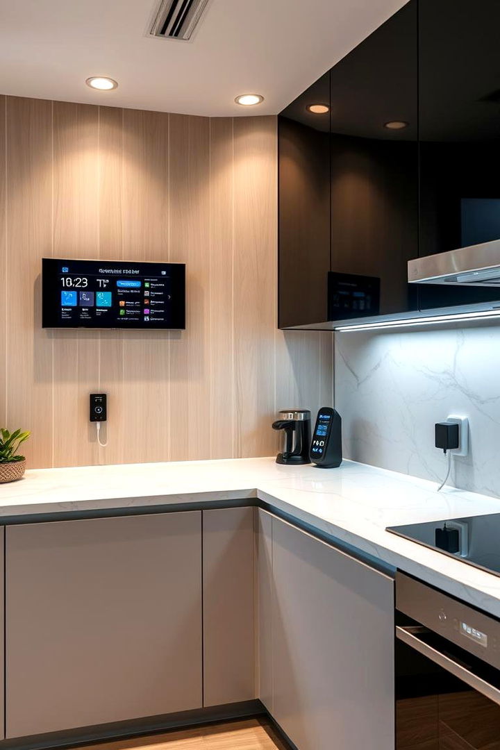 Smart Tech Integration - 22 Kitchen Corner Ideas