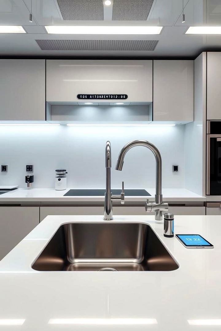 Smart Tech Integration - 22 Kitchen Sink Ideas