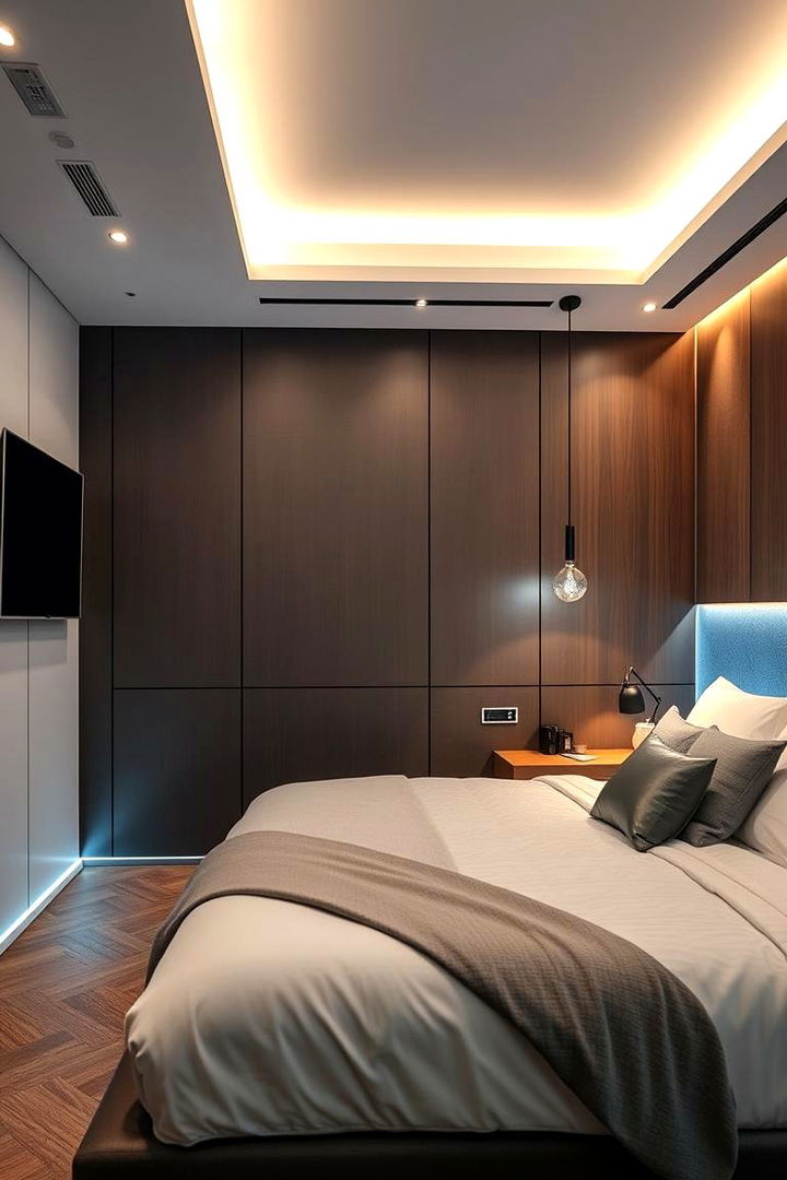 Smart Technological Touches - 22 Small Guest Bedroom Ideas