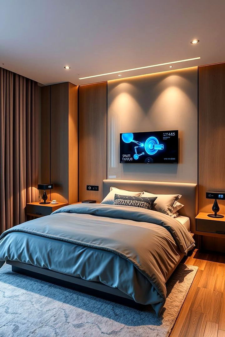Smart Technology Bedrooms - 22 Bedroom Design Ideas