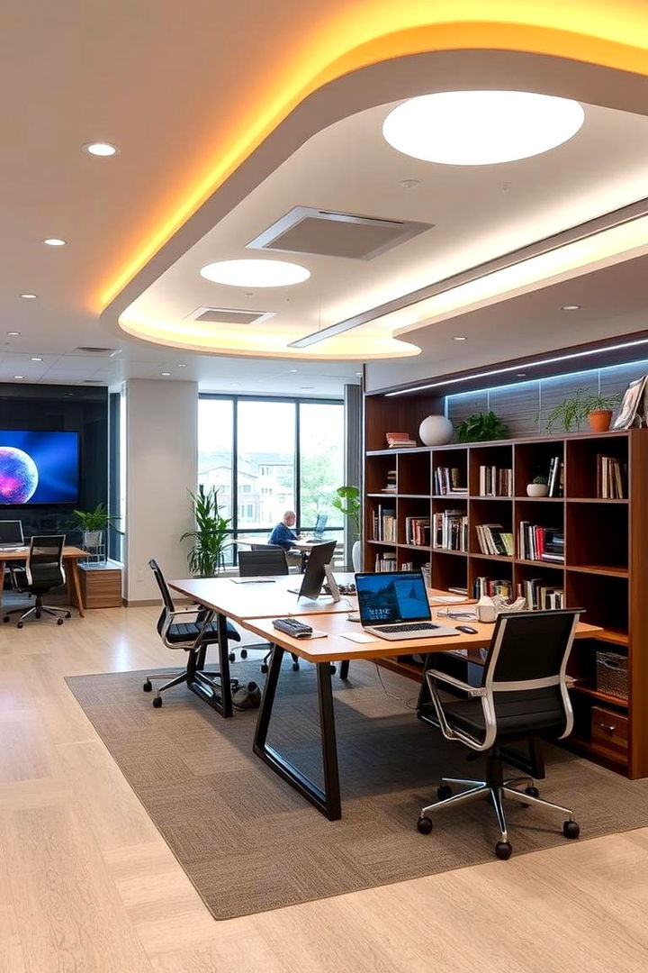 Smart Technology Integration - 22 Study Room Ideas