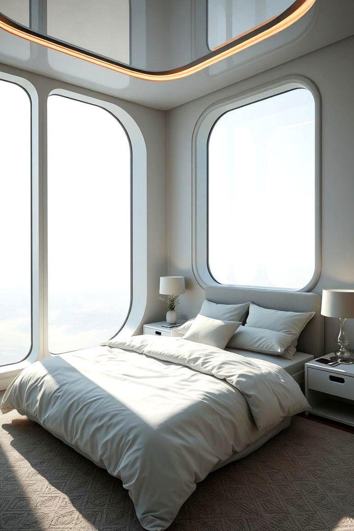 Smart Tint Technology Windows - 22 Bedroom Window Ideas