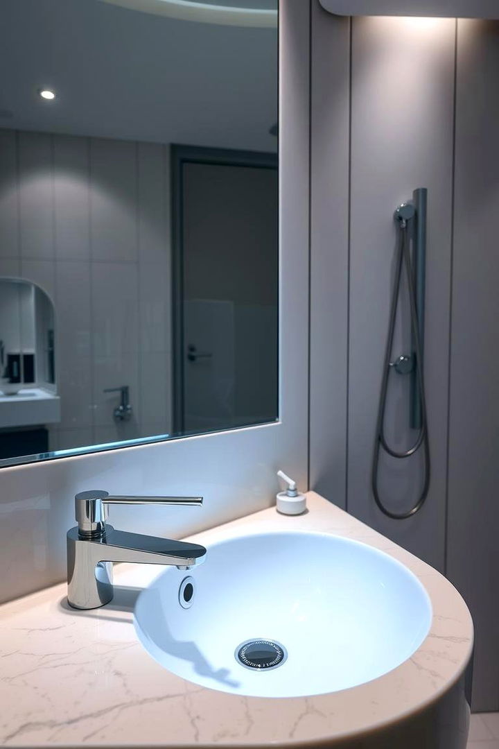 Smart Touchless Faucets and Sinks - 22 Bathroom Sink Ideas
