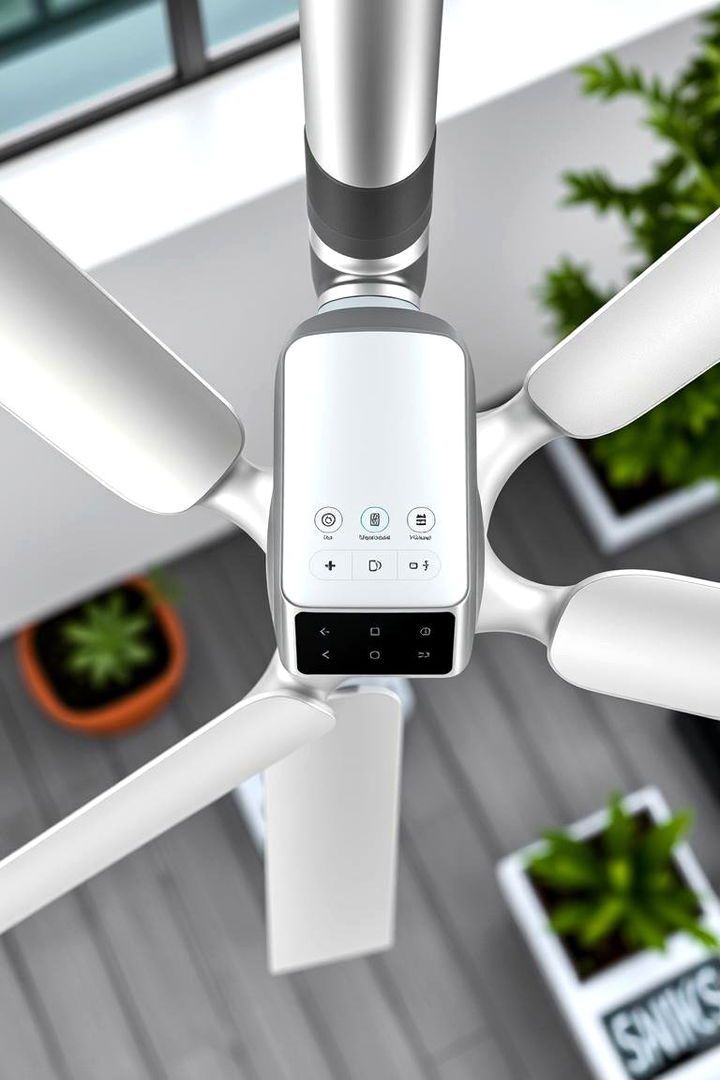 Smart Wi Fi Controlled Fan - 22 Patio Fan Ideas