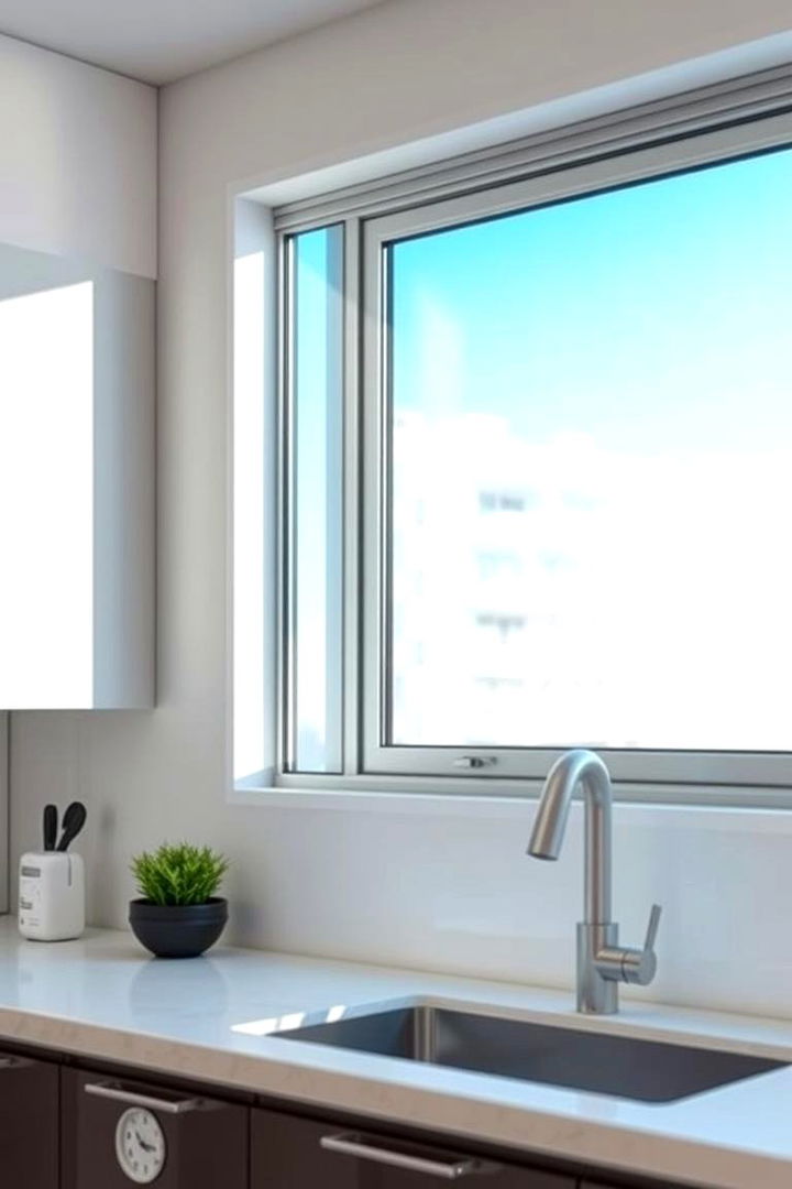 Smart Window Tint Options - 22 Kitchen Window Ideas