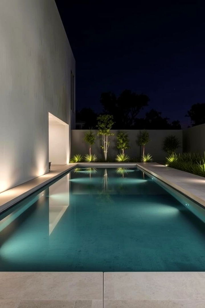 Smooth Concrete Finish - 22 Small Inground Pool Ideas