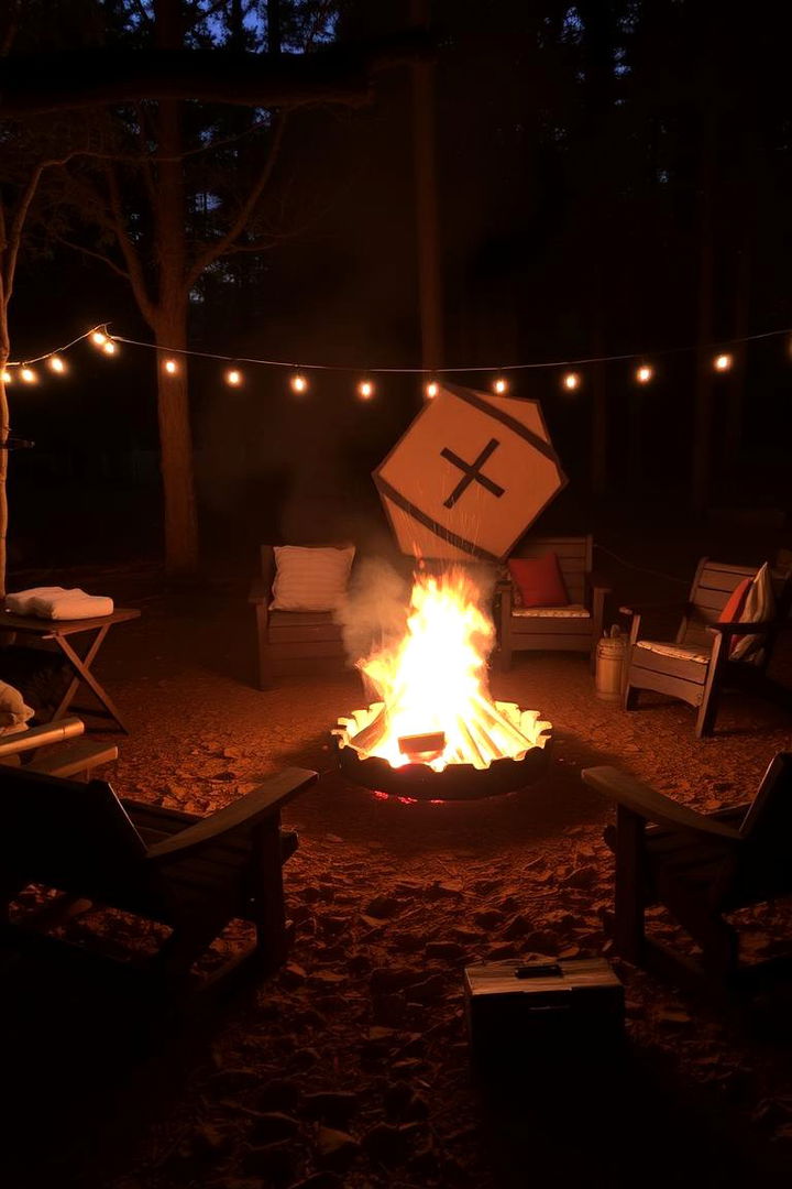 Smores and Campfire Night - 22 Graduation Party Ideas