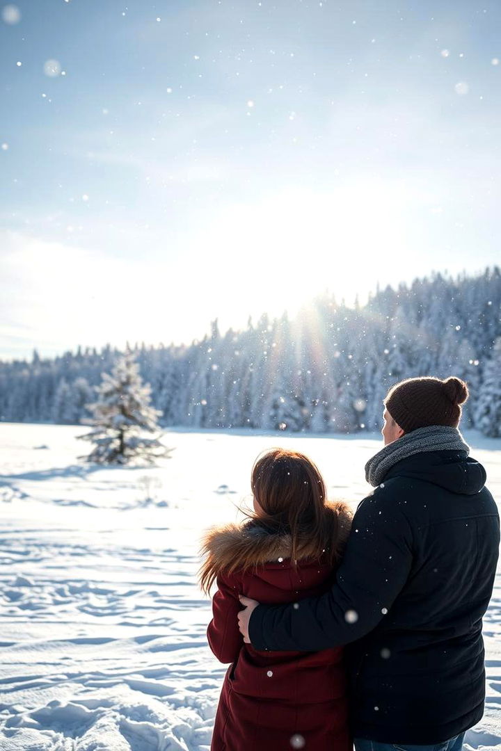 Snowy Wonderland - 22 Wedding Proposal Ideas
