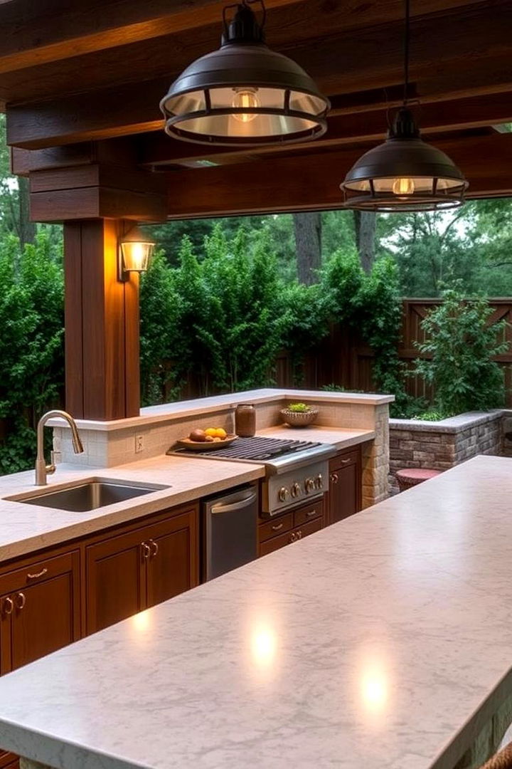 Soapstone Countertops - 22 Types of Outdoor Kitchen Countertops