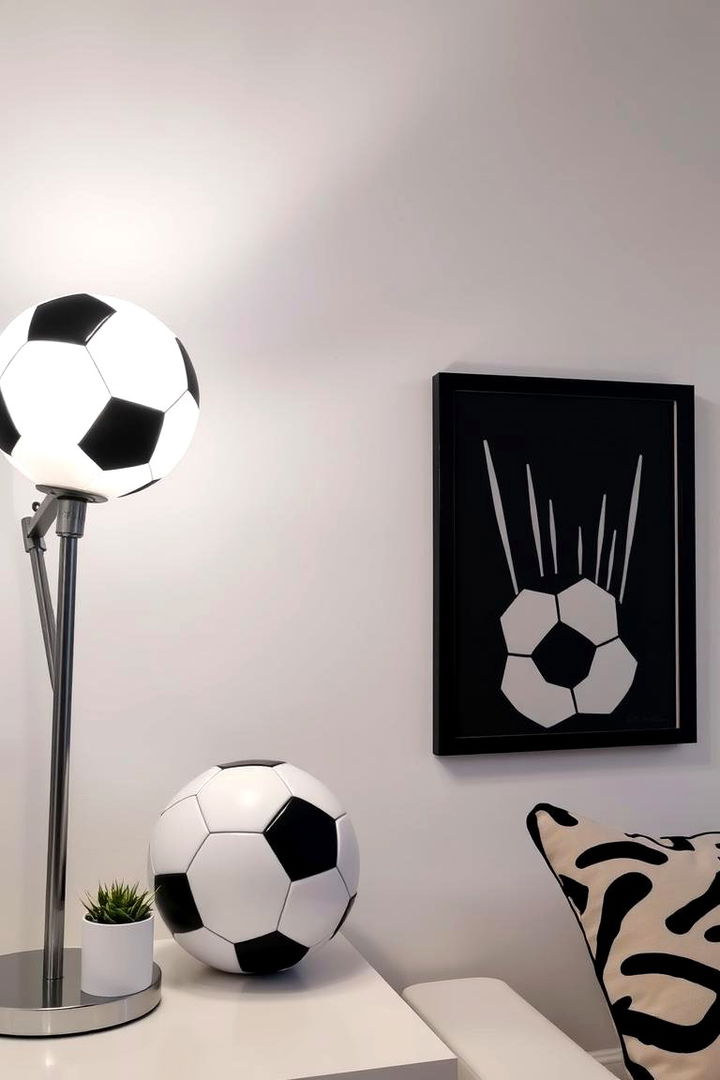 Soccer Ball Inspired Decor - 22 Soccer Themed Bedroom Ideas