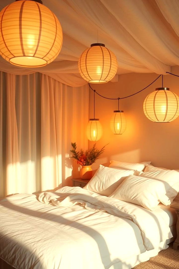 Soft Ambient Lighting - 22 Asian Bedroom Ideas