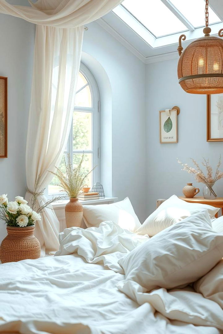 Soft Blue Pastel Calm - 22 Blue Living Room Ideas