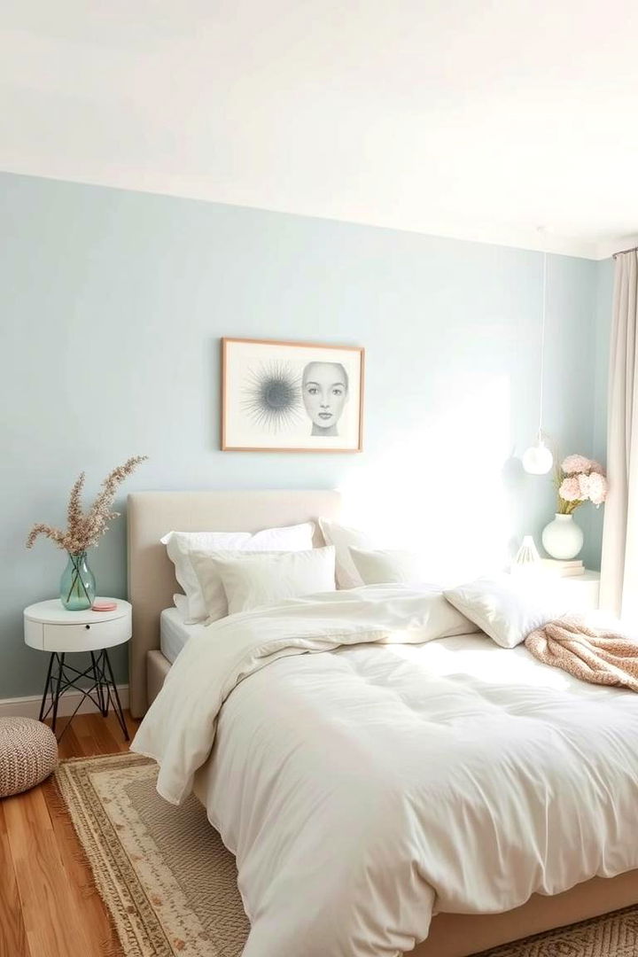 Soft Color Palette for Tranquil Vibes - 22 Relaxing Bedroom Ideas