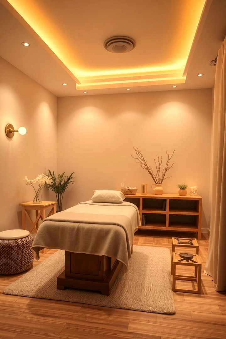 Soft Cozy Lighting - 22 Therapist Room Ideas