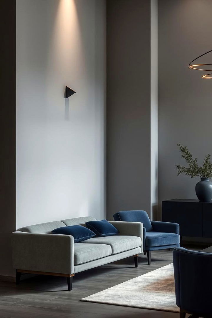 Soft Gray Sophistication - 22 Designer-approved Colors That Go With Navy Blue