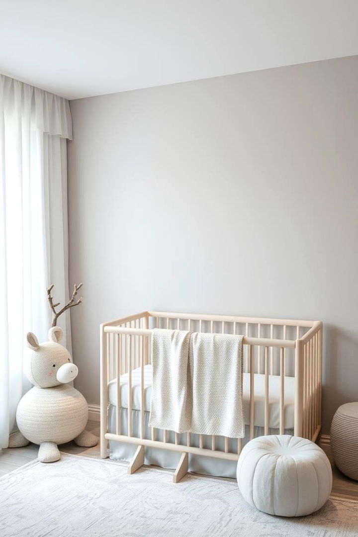 Soft Grey Walls - 22 Grey Nursery Ideas