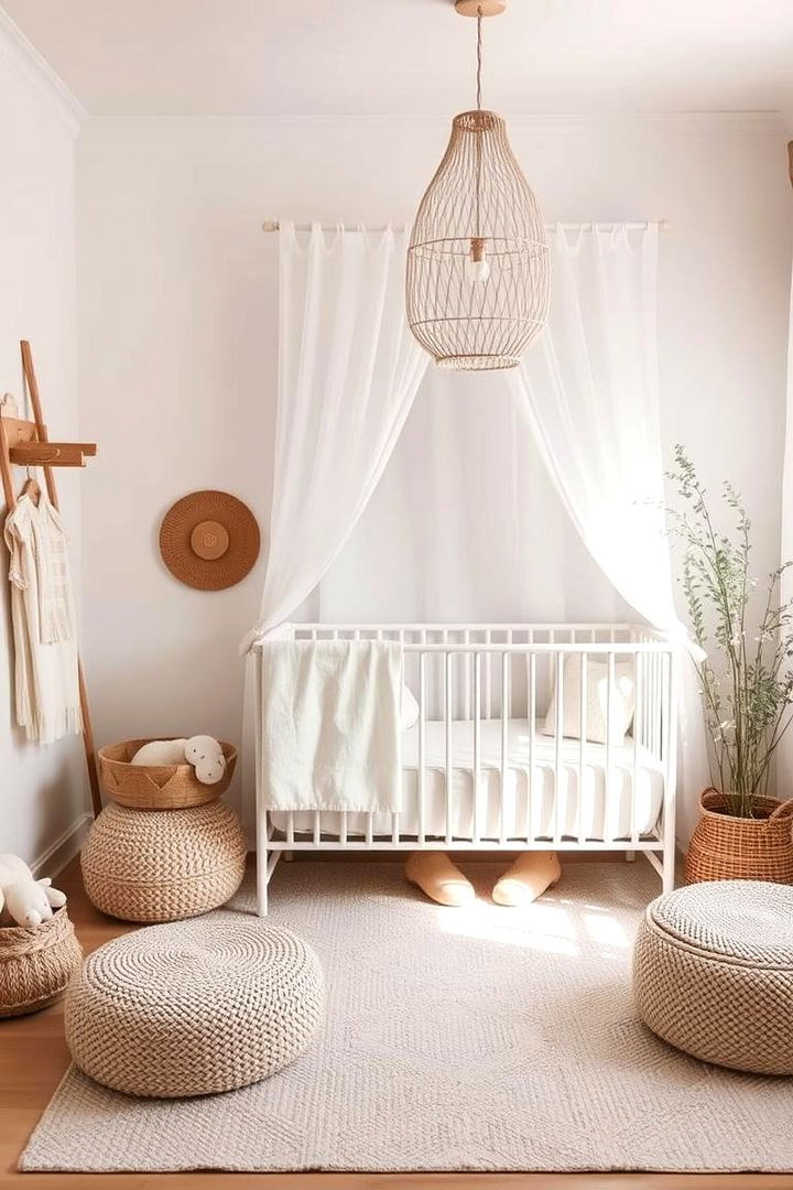 Soft Organic Textiles - 22 Mid-century Modern Nursery Ideas