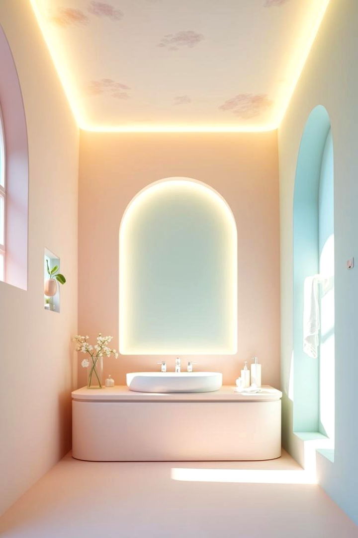 Soft Pastel Inspirations - 22 Bathroom Ceiling Ideas