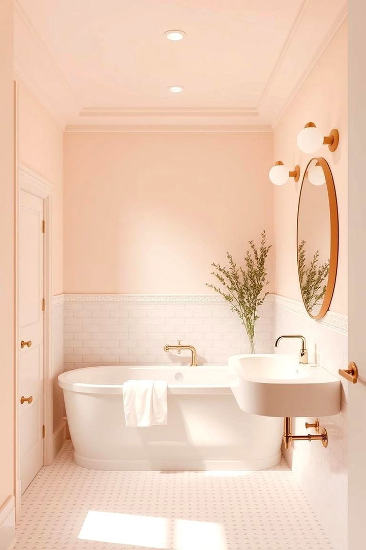 Soft Pastel Monochrome for Bathrooms - 22 Monochromatic Color Schemes for Rooms