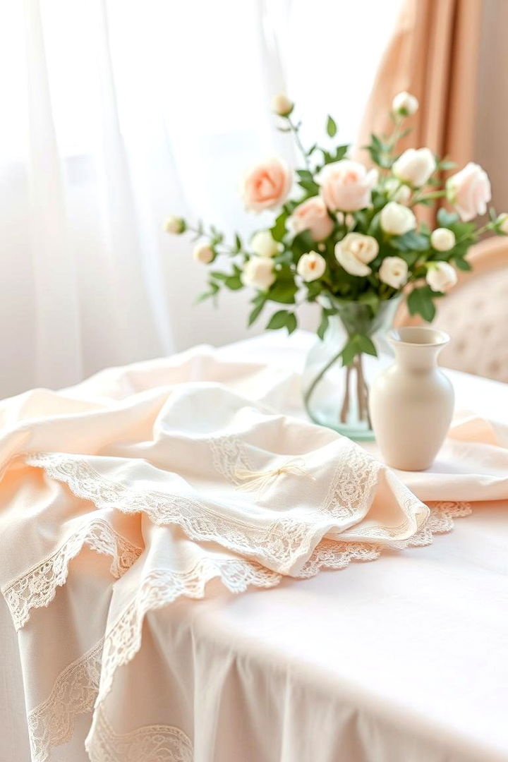 Soft Pastel Texture Centerpiece - 22 Baby Shower Centerpiece Ideas