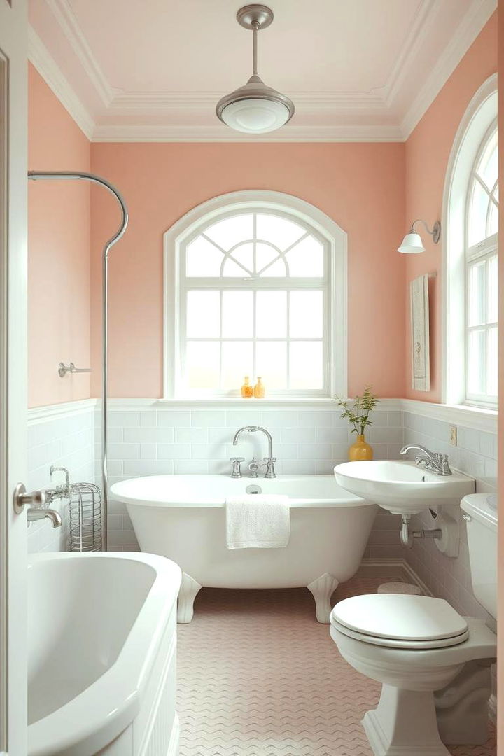 Soft Pastel Tones and Gentle Hues - 22 Cottage Bathroom Ideas