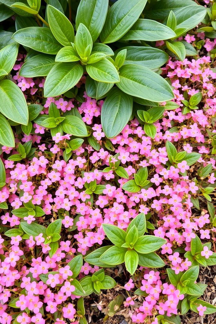 Soft Pink Ground Cover - 22 Pink Garden Ideas
