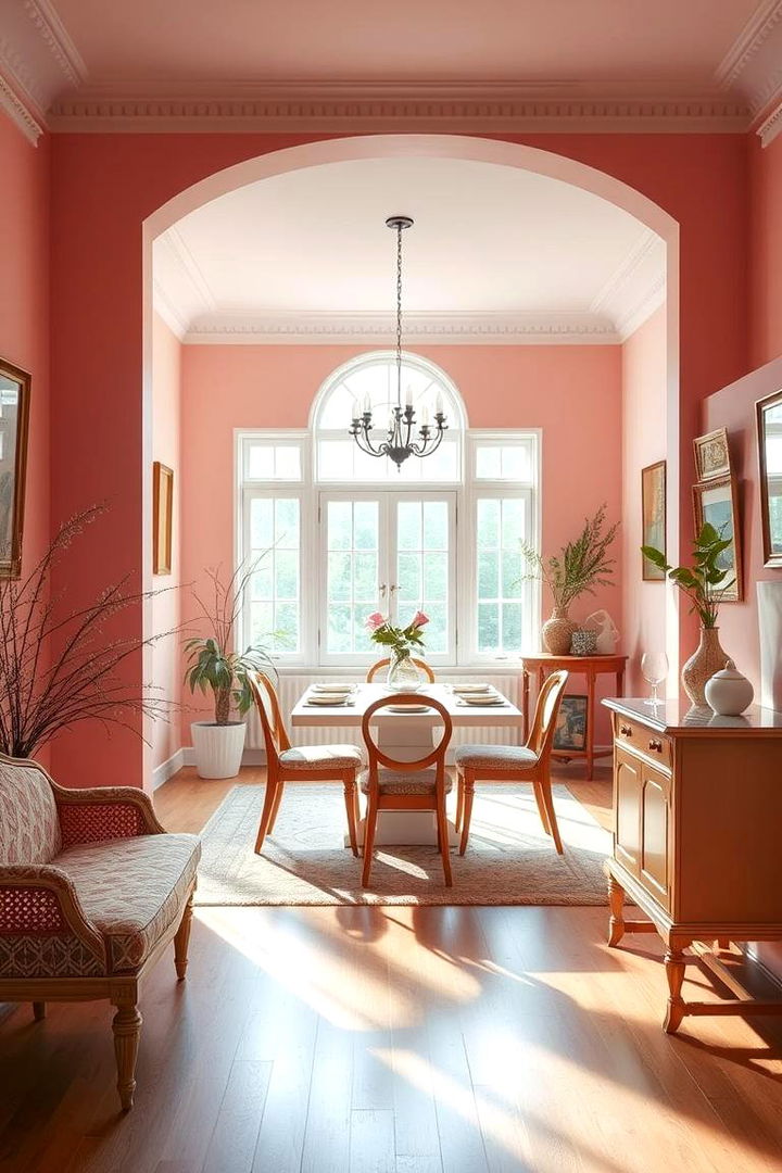 Soft Pinks - 22 Dining Room Paint Colors