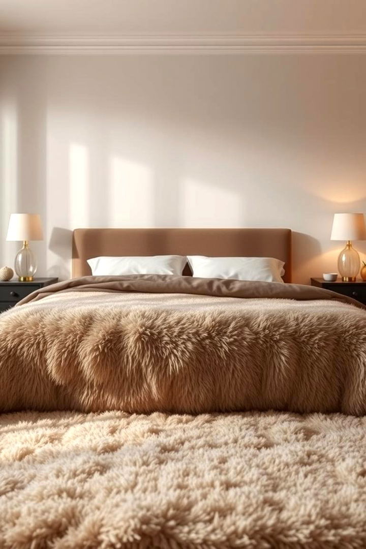 Soft Plush Rugs for Supreme Comfort - 22 bedroom rug ideas
