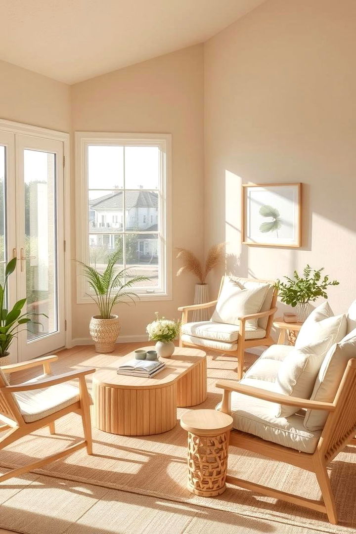 Soft Sand Beige - 22 Sunroom Color Ideas