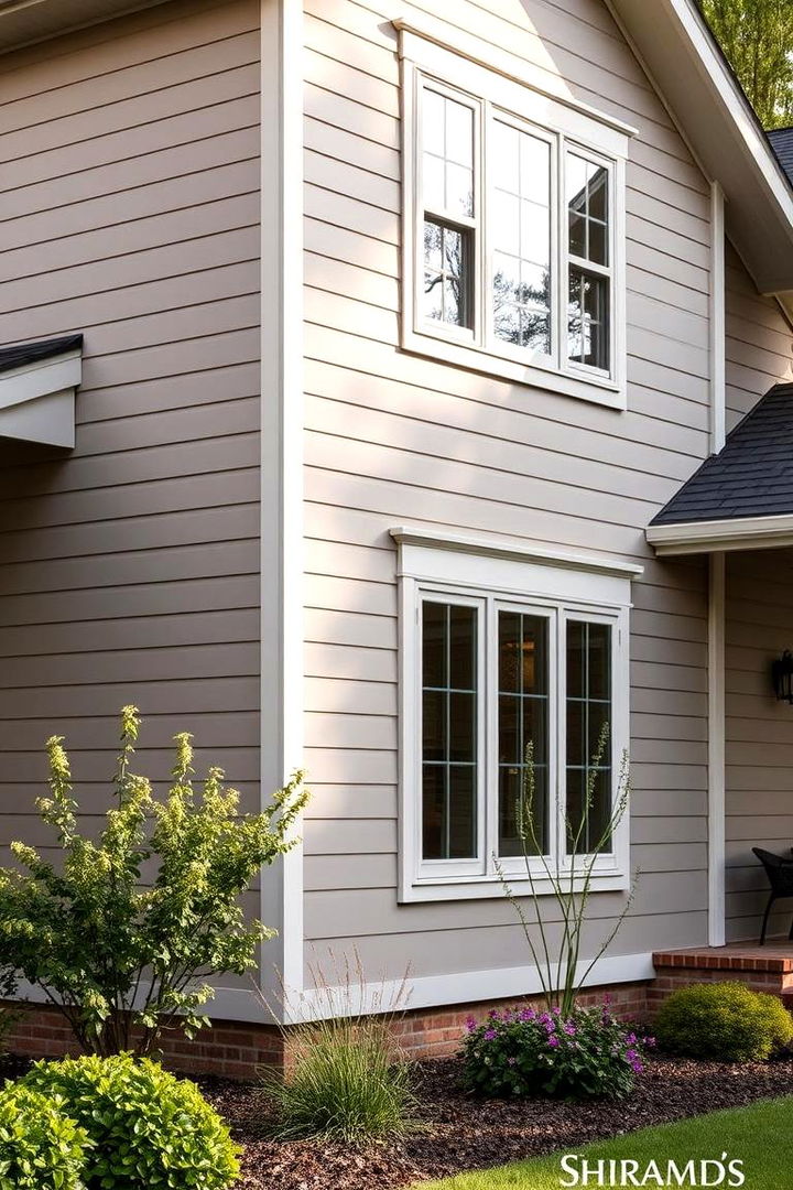 Soft Taupe Subtlety - 22 House Siding Colors