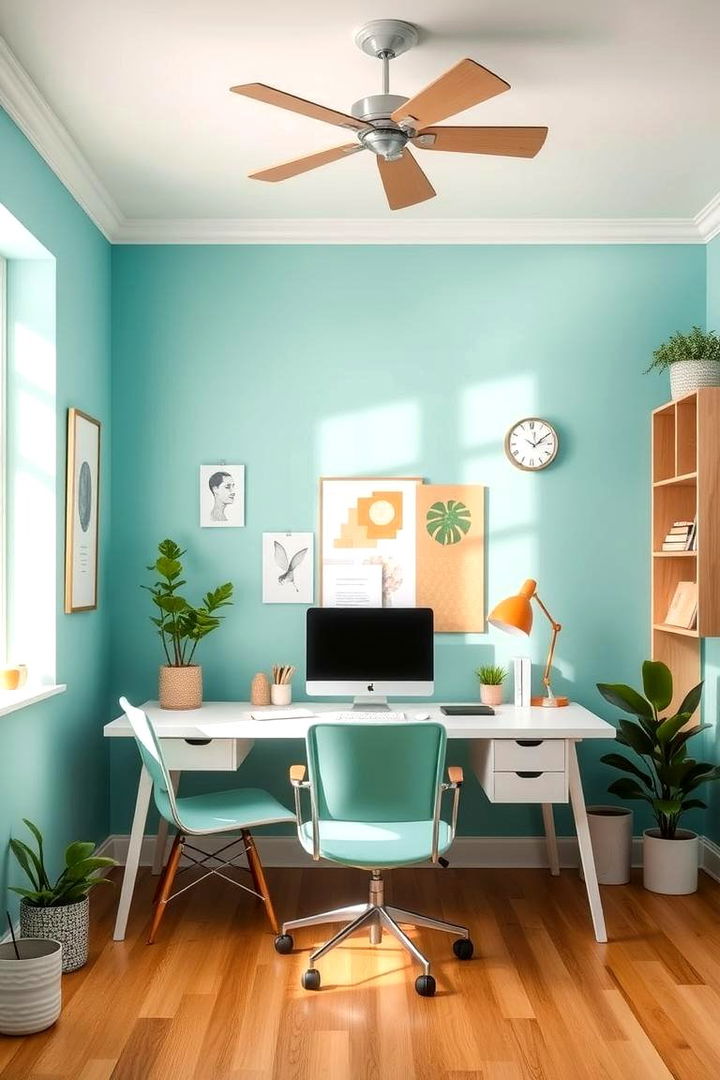 Soft Turquoise - 22 Calming Paint Colors