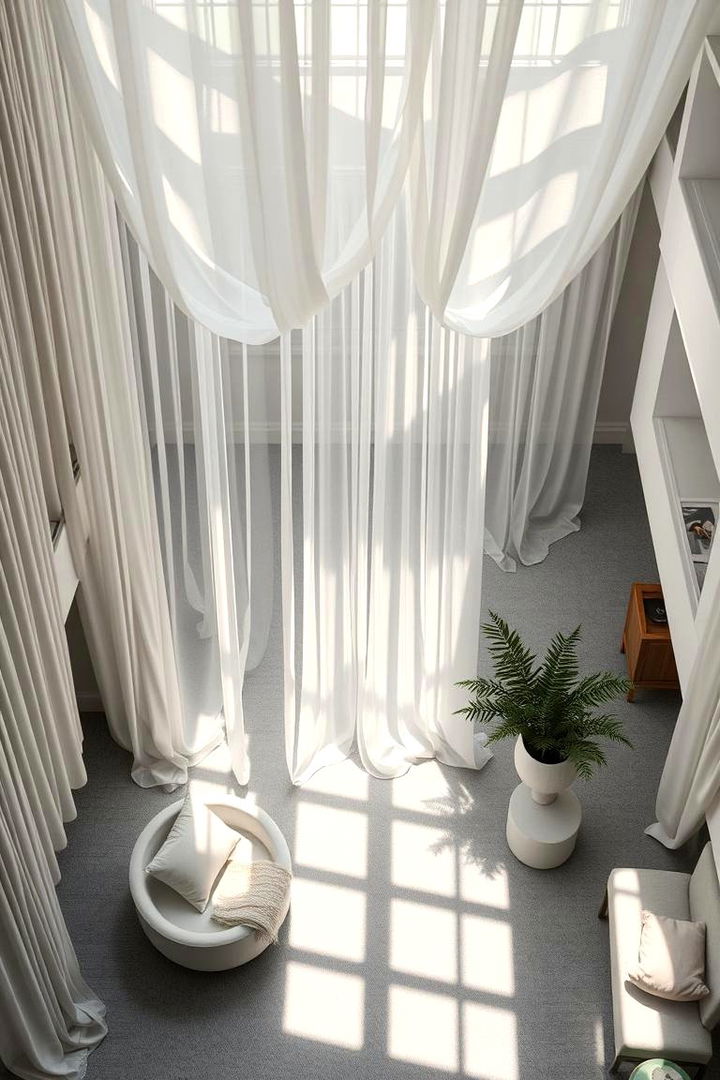 Soft Urban Gray with Light Textiles - 22 Gray Living Room Ideas