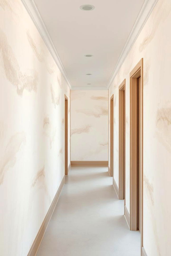 Soft Watercolor Whispers - 22 Hallway Wallpaper Ideas