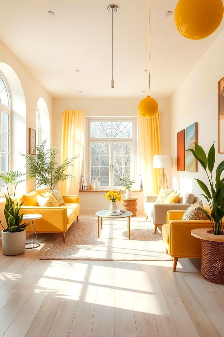 Soft Yellow Sunlight - 22 Pastel Colour Ideas for Your Home