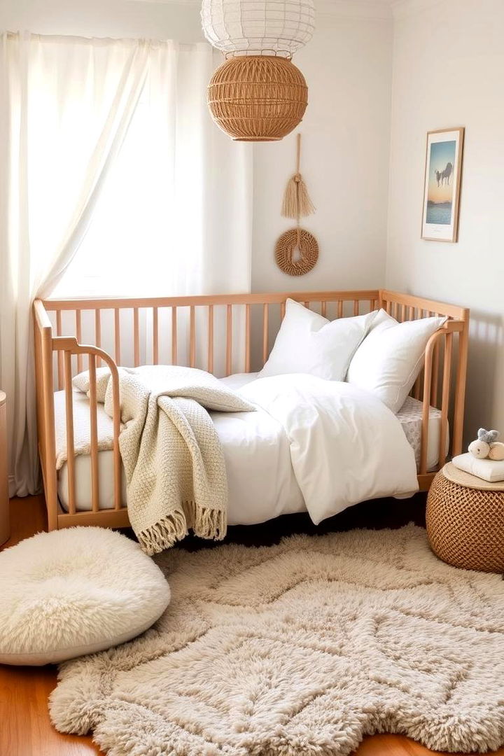 Soft and Durable Textiles - 22 Small Nursery Ideas