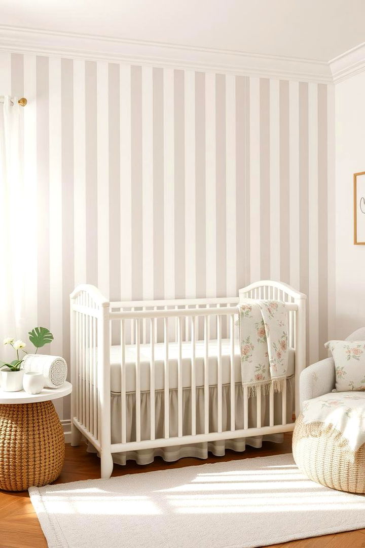 Soft and Soothing Patterns - 22 Neutral Nursery Ideas