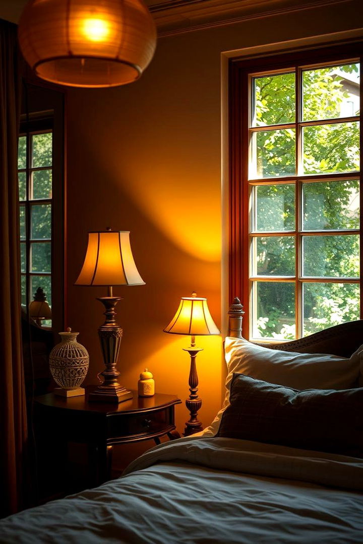 Soft and Warm Lighting - 22 Scandinavian Bedroom Ideas