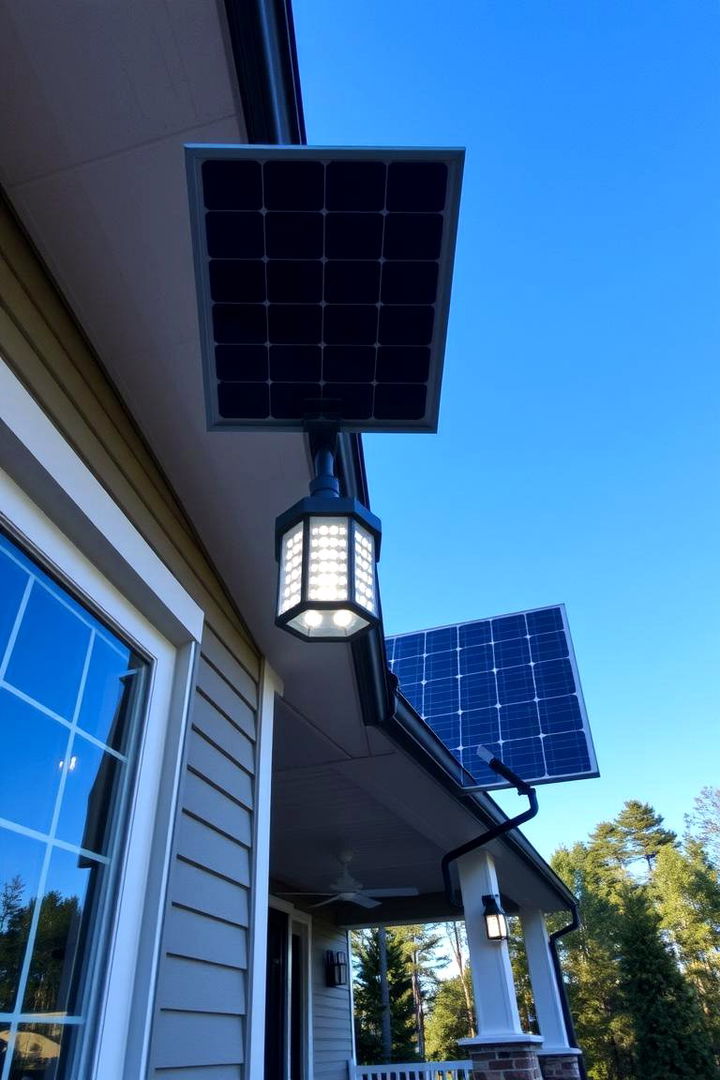 Solar Powered Designs - 22 Front Porch Lighting Ideas