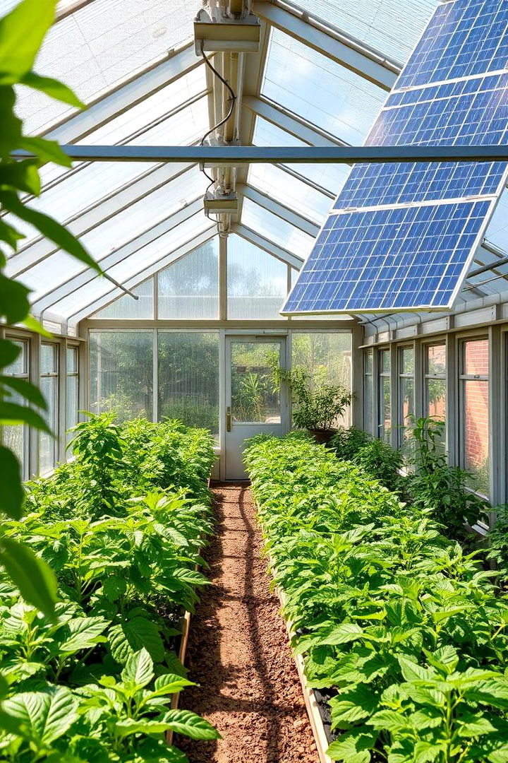 Solar Powered Greenhouse Solution - 22 Greenhouse Ideas