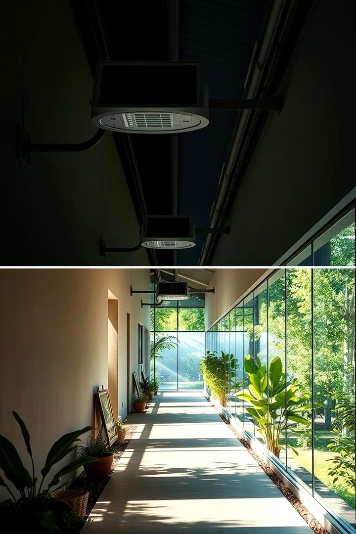 Solar Powered Lighting Options - 22 Hallway Lighting Ideas
